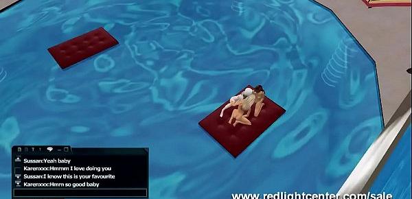  3D Pool Threesome